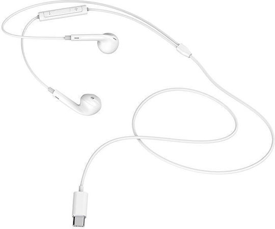 Mcdodo HP-6070 Earbuds Handsfree με Βύσμα USB-C Λευκό