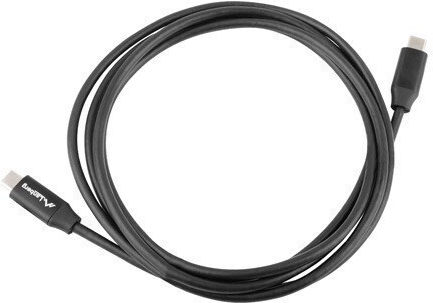 Lanberg USB 2.0 Cable USB-C male - USB-C 60W Μαύρο 1m CA-CMCM-40CU-0010-BK
