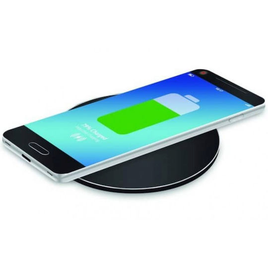 MediaRange Kabelloses Ladegerät (Qi Pad) 15W Schwarzs (MRMA118)