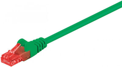 Goobay U/UTP Cat.6 Ethernet Network Cable 1m Green 1pcs