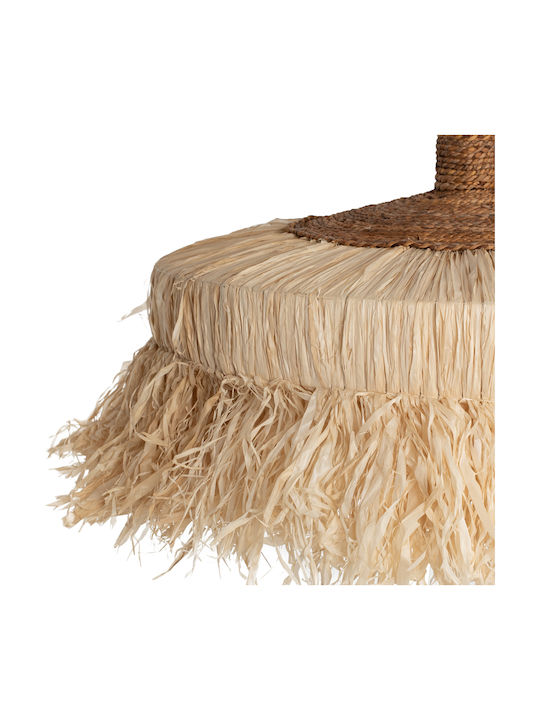 HomeMarkt Ceiling Light Beige Boho with Rope for E27 Socket 80x80cm