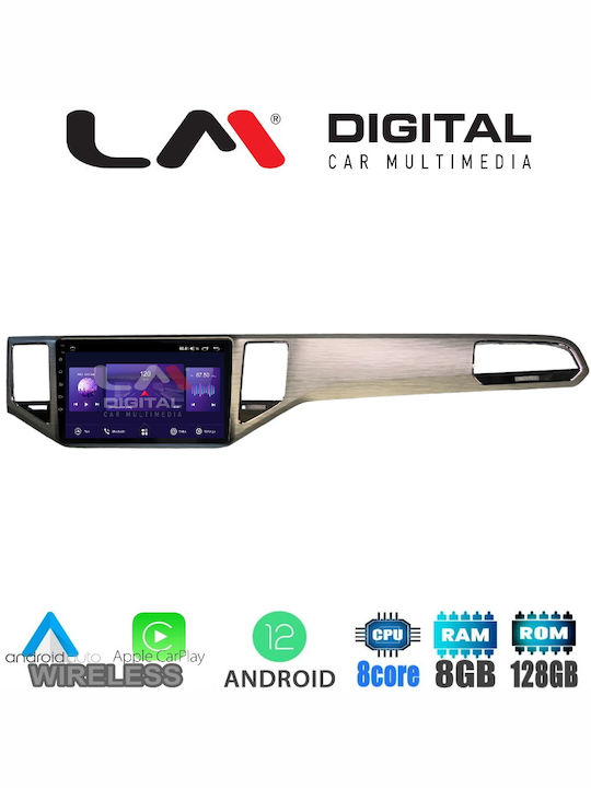 LM Digital Auto-Audiosystem für Volkswagen Golf / Golf Sportsvan Sportswan 2014+ (Bluetooth/USB/WiFi/GPS/Apple-Carplay/Android-Auto) mit Touchscreen 10.1"