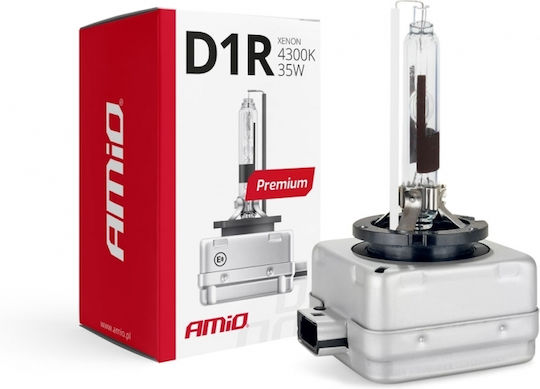 AMiO Λάμπα Αυτοκινήτου Premium D1R Xenon 4300K 12V 35W 1τμχ