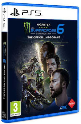 Monster Energy Supercross 6 PS5 Game