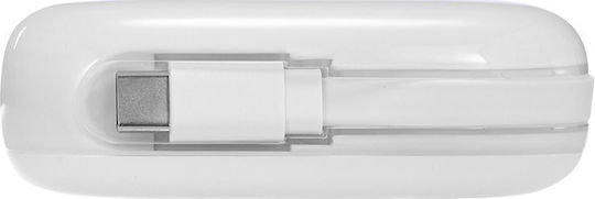 Joyroom Jelly Series JR-L002 Power Bank 10000mAh 22.5W mit USB-C Ausgangsanschlüsse Power Delivery / Schnellladung Weiß