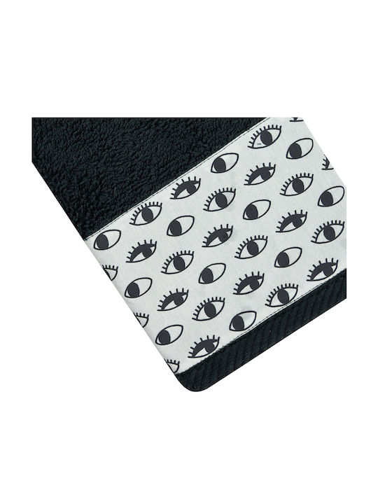 Family Enterprise Hand Towel 30x40cm. Black Weight 450gr/m²