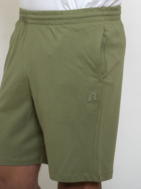 Russell Athletic Men's Athletic Shorts Khaki