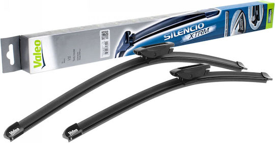 Valeo Silencio X.trm Front Set Car Wiper Blades 580mm/530mm Universal