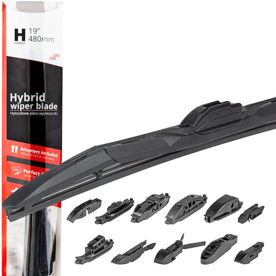 AMiO Hybrid Multi Connect Автомобилен Чистачка Водач 660mm Универсален
