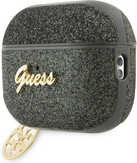 Guess Charm Collection Θήκη Σιλικόνης Khaki για Apple AirPods Pro