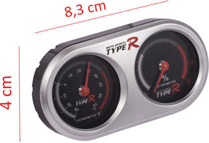 Auto Gs Car Hygrometer Analog Instrument
