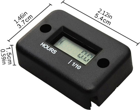Car Voltmeter Digital Instrument Αδιάβροχο DC 4.5-90V