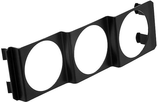 Auto Gs Prosport Car Dashboard Triple Instrument Mount 52mm 2"