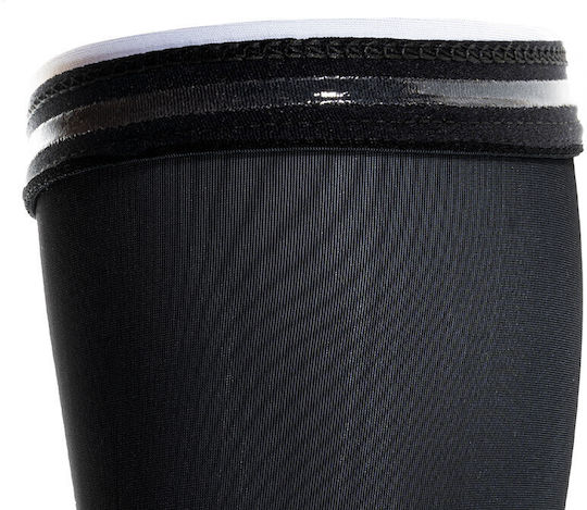 6 Spots Thunder Elastisch Ellenbogenbandage in Schwarz Farbe