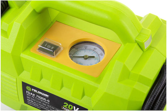 Fieldmann Car Tire Pump Rechargeable 20V (Without Battery)