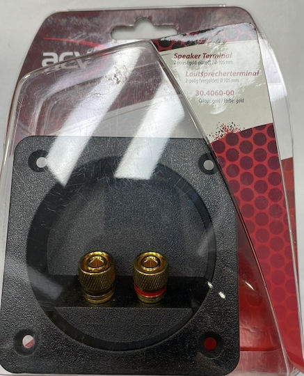 ACV Ακροδέκτης Borna για Κούτα Subwoofer 2-pin