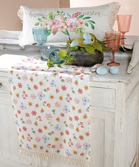 Kentia Easter Tablecloth Fabric 140x45pcs