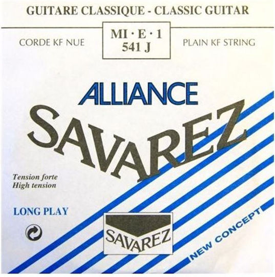 Savarez Single Carbon String for Classic Guitar Alliance E1 High Tension