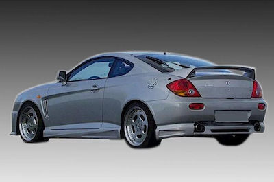 Motordrome Spoiler Auto Rückseite Kompatibel mit Hyundai Coupé 2002 - 2008
