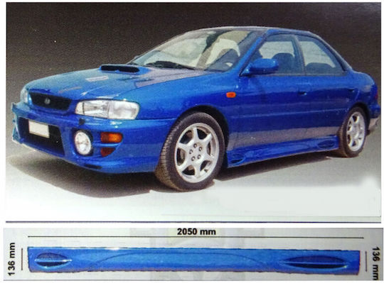 Motordrome Door Sill Car Sideways Universal