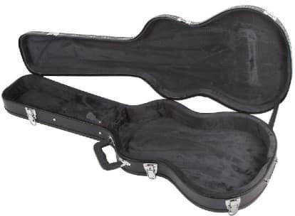 Gewa Arched Top Prestige Waterproof Suitcase Electric Guitar Padded Black Les Paul
