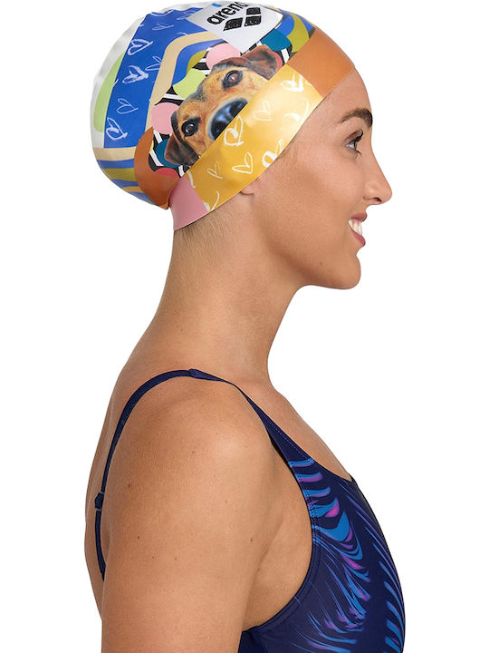 Arena HD Dog Adults Swimming Cap Multicolour