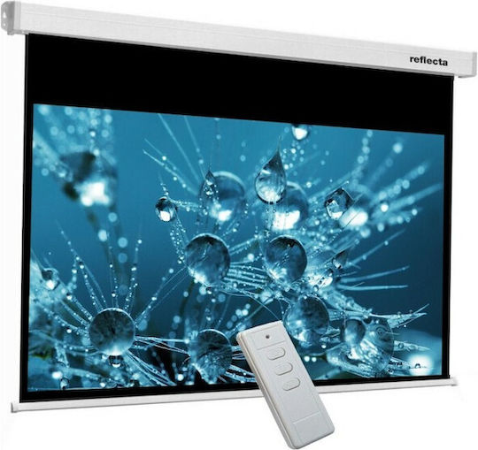 Reflecta Ηλεκτρική Οθόνη Προβολής Projector για Τοίχο/Οροφή Crystal Line Motor Rc Lux με Λόγο Εικόνας 16:9 200x152cm / 120"