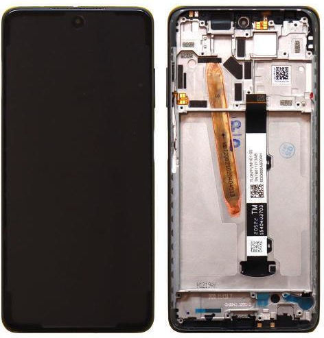 Οθόνη με Μηχανισμό Αφής για Poco X3 Pro (Μαύρο)
