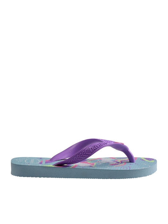 Șlapi pentru copii Flip Flops Violet Fantasy