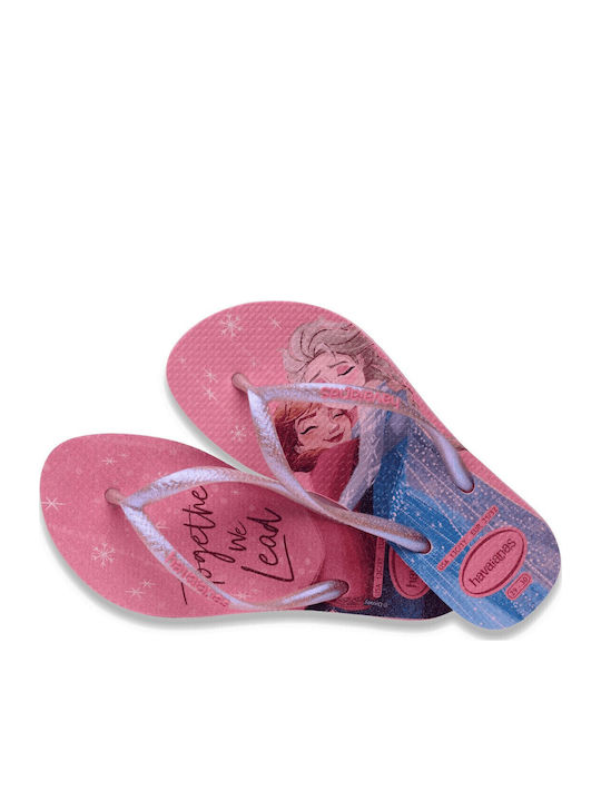 Παιδικές Σαγιονάρες Flip Flops Ροζ Slim Princess