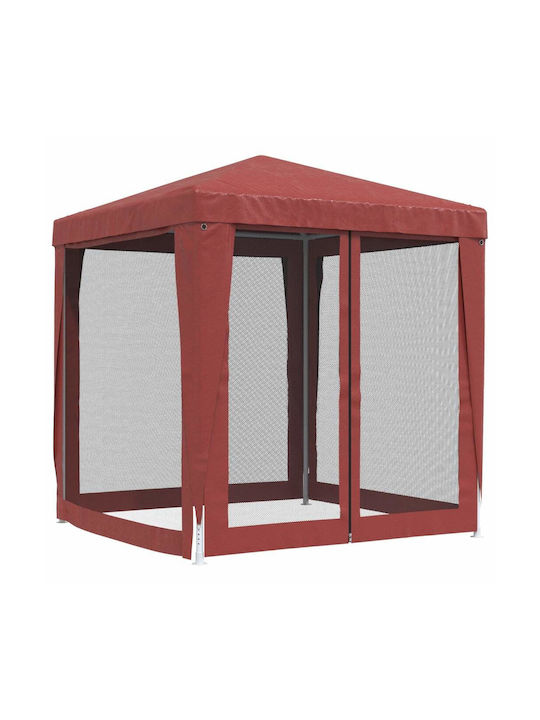 vidaXL Gazebo Grădină Roșu x2m