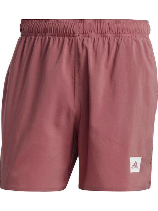 Solid Swim Men's Swimwear Shorts Pink