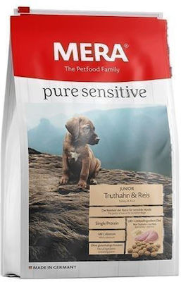 Meradog Pure Sensitive Junior 12.5kg Ξηρά Τροφή για Κουτάβια με Γαλοπούλα και Ρύζι