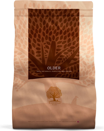 Essential Foods Older 3kg Hrană Uscată fără Cereale pentru Câini Seniori de Rase Mici cu Pui