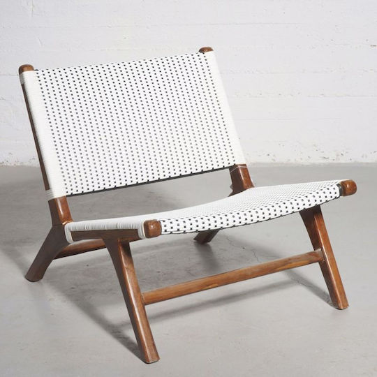 4600-4 Armchair White 87x70x70cm