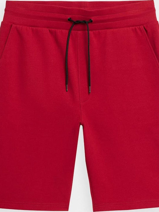 4F Men's Athletic Shorts Red