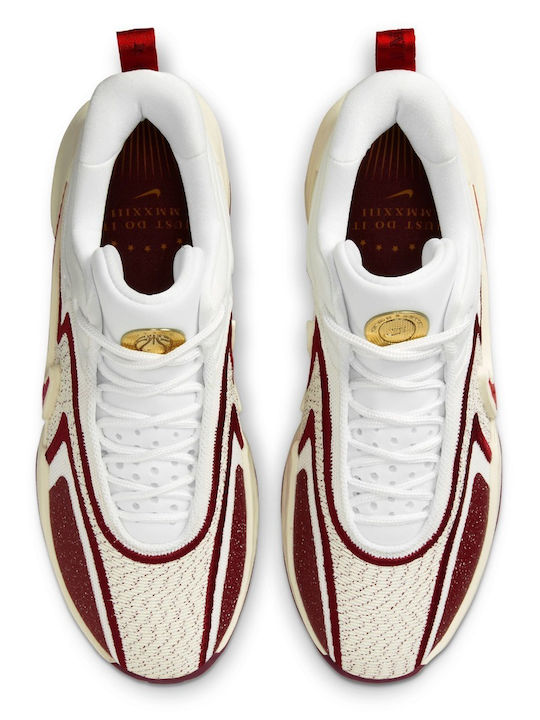 Cosmic Unity 2 Low Basketball Shoes Coconut Milk / Summit White / University Red / Team Red