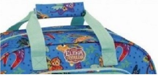 Safta Elena Avalor Sack Voyage Blue Fabric L38xW21xH23cm