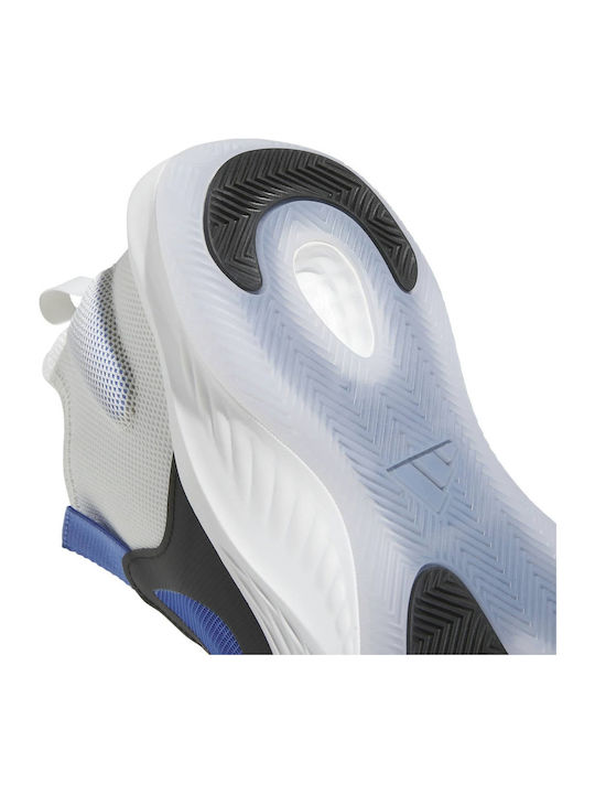 Adizero Select High Basketball Shoes Blue Fusion / Core Black / Cloud White