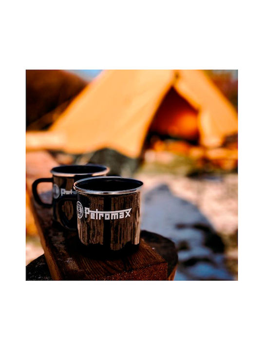Petromax Mug Enamel Black 370ml