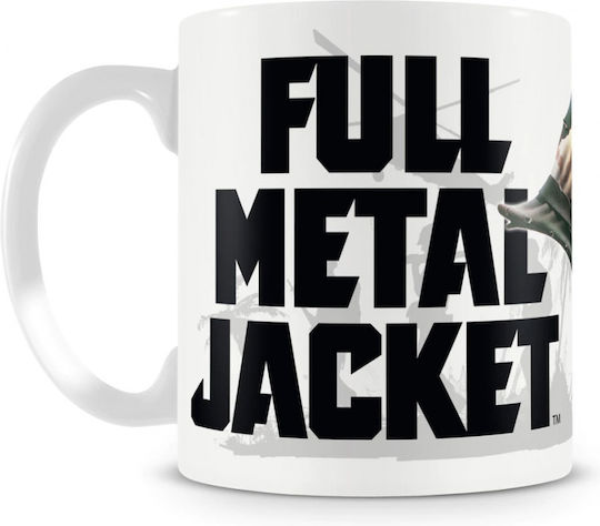 Hybris Full Metal Jacket Cană Ceramică Multicoloră 320ml