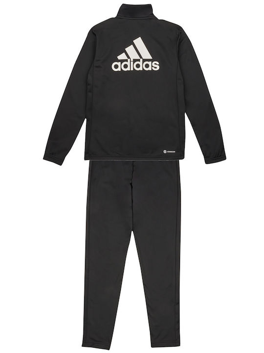 Kids Sweatpants Set With Jacket Black 2 Pieces Essentials Big Logo