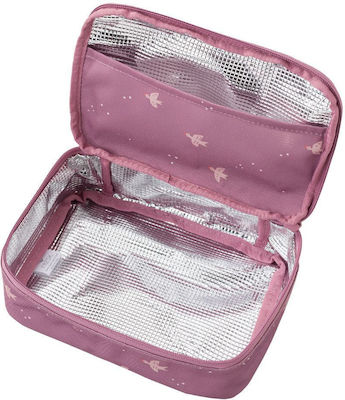 Fresk Swallow Isothermal Food Case Pink