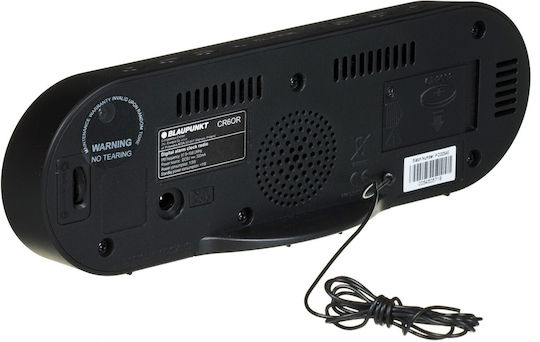 Blaupunkt CR6OR Digitaler Tischuhr mit Wecker & Radio