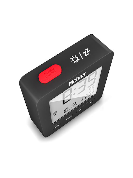 Mebus Funk Wecker Επιτραπέζιο Ρολόι με Ξυπνητήρι 25801