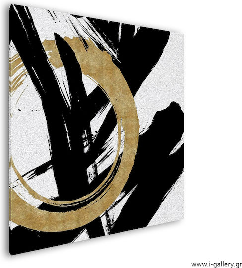 Karvounis Abstract Circles Painting on Canvas 90x60cm