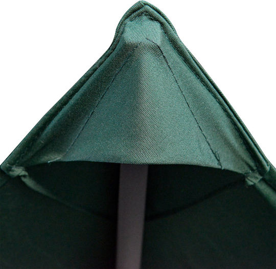 Outsunny Gazebo Cover Green 3x3m