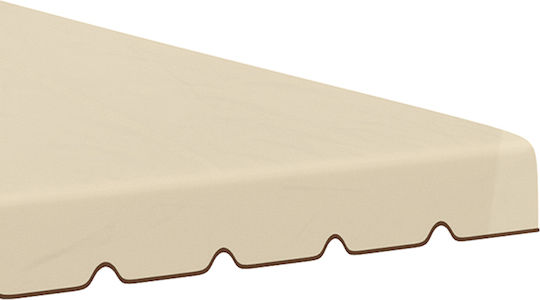 Outsunny Pavillonabdeckung Beige 3x3m