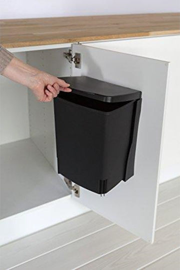 Brabantia Κάδος Απορριμμάτων Πλαστικός Μαύρος 10lt Brabantia Κάδος Απορριμμάτων Πλαστικός Μαύρος 10lt