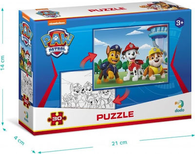 Kids Puzzle Paw Patrol Marshall & Kremez for 3++ Years 30pcs Dodo